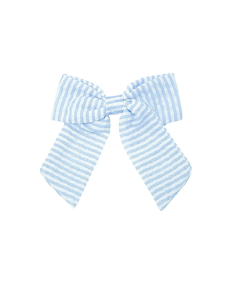 Bits & Bows Girls' Seersucker Hair Bow - Little Kid