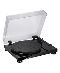 AT-LPW50PB Fully Manual Belt-Drive Turntable (Piano Black)