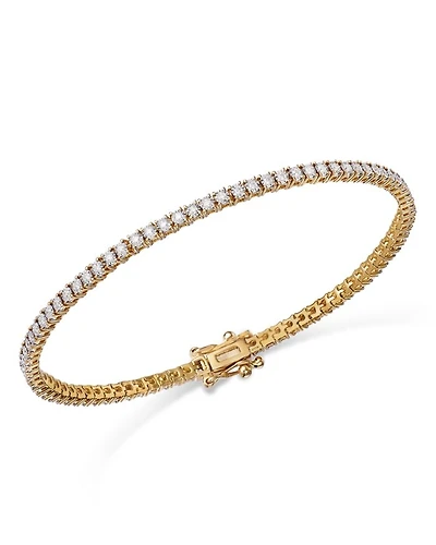 Diamond Tennis Bracelet 14K Gold, 0.50 tcw