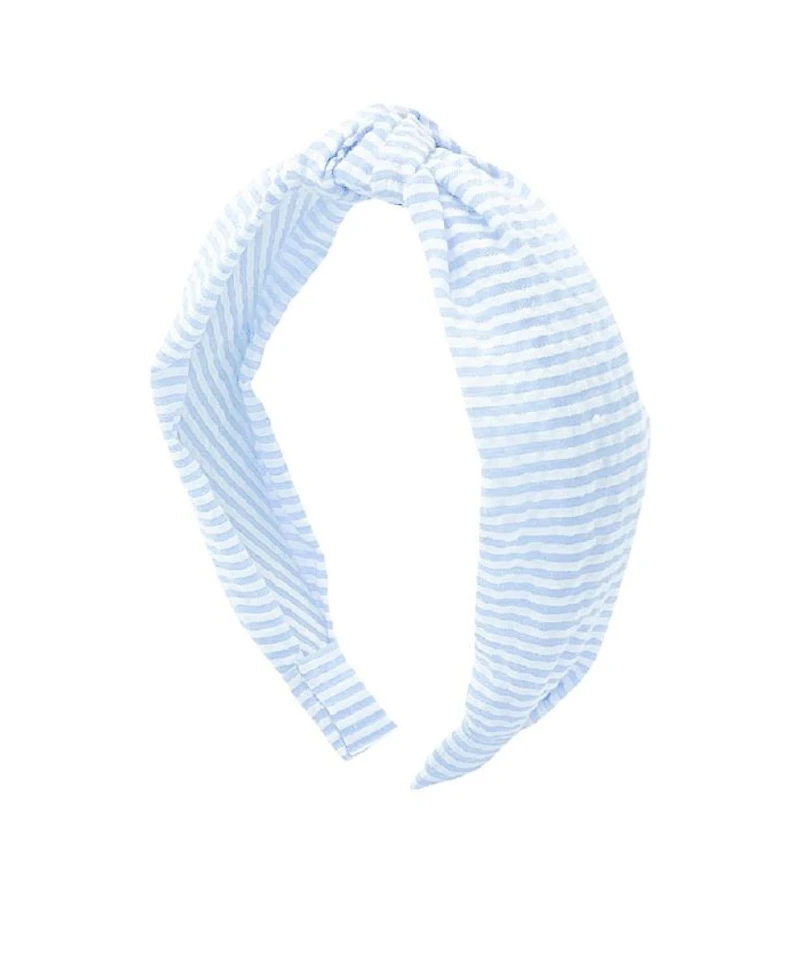 Girls' Seersucker Knot Headband - Little Kid, Big Kid