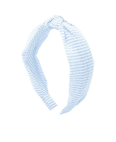 Girls' Seersucker Knot Headband - Little Kid, Big Kid