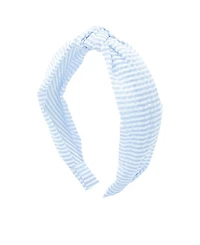 Girls' Seersucker Knot Headband - Little Kid, Big Kid