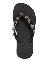 Women's Cagole Stud Flip Flop Sandals