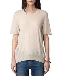 Zadig & Voltaire Ida Cashmere Openwork Wings Sweater