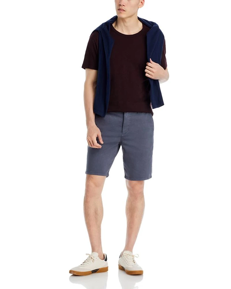 Brixton Slim Fit 9 Inch Cotton Shorts