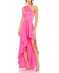 Mac Duggal One Shoulder High Low A Line Gown