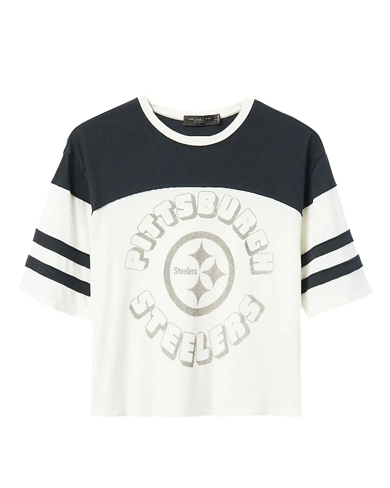 Junk Food Clothing Women's Nfl Pittsburgh Steelers Hail Mary Tee