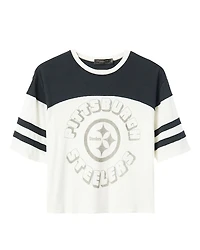 Junk Food Clothing Women's Nfl Pittsburgh Steelers Hail Mary Tee