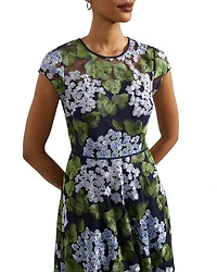 Iva Embroidered Dress