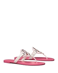 Tory Burch Women's Miller Slip On Embellished Thong Sandals