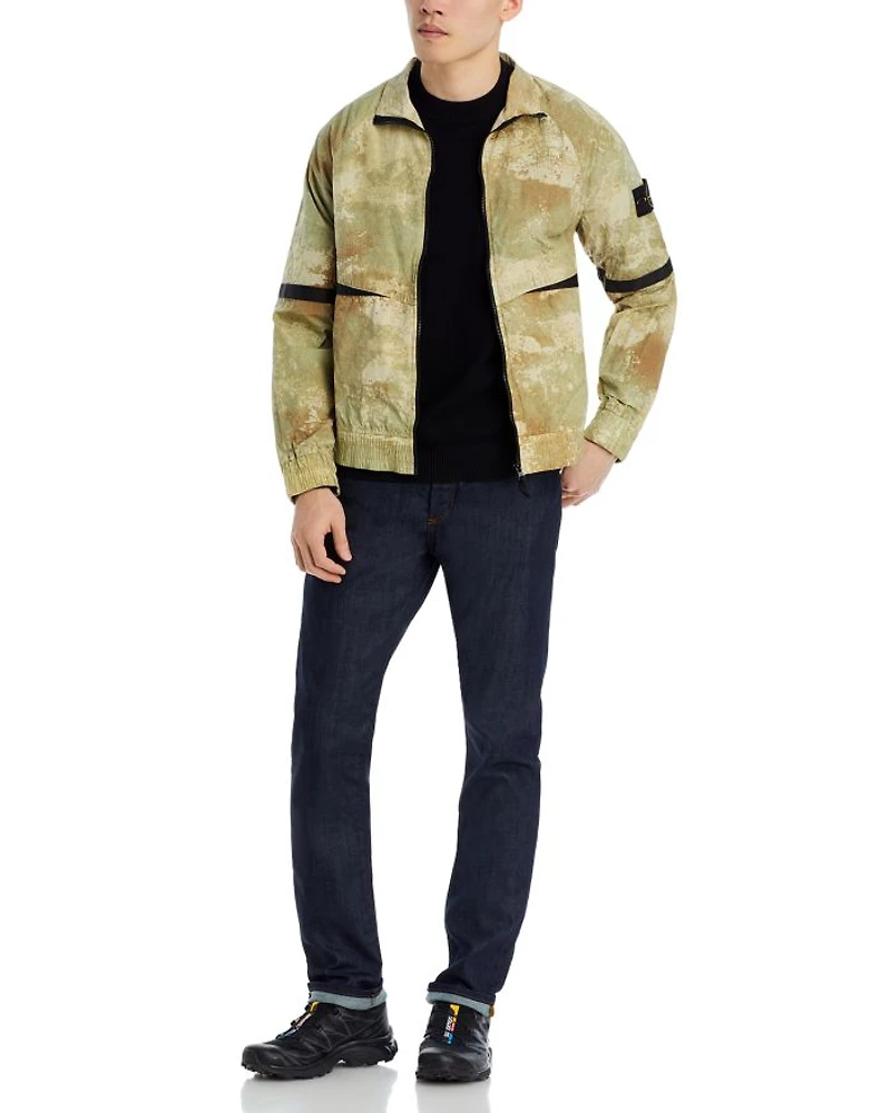 Regular Fit Pixelated Camo Jacket