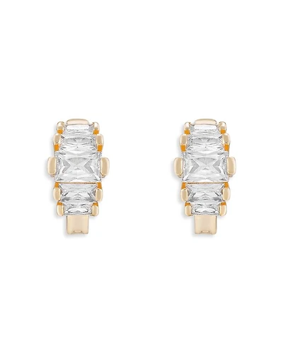 Diamond Shine Cubic Zirconia Mini Hoop Earrings