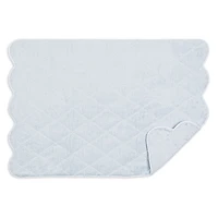 Matouk Cairo Scallop Quilted Mat