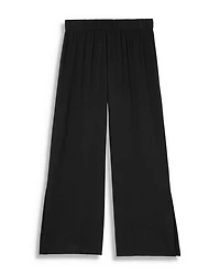 High Rise Silk Pants