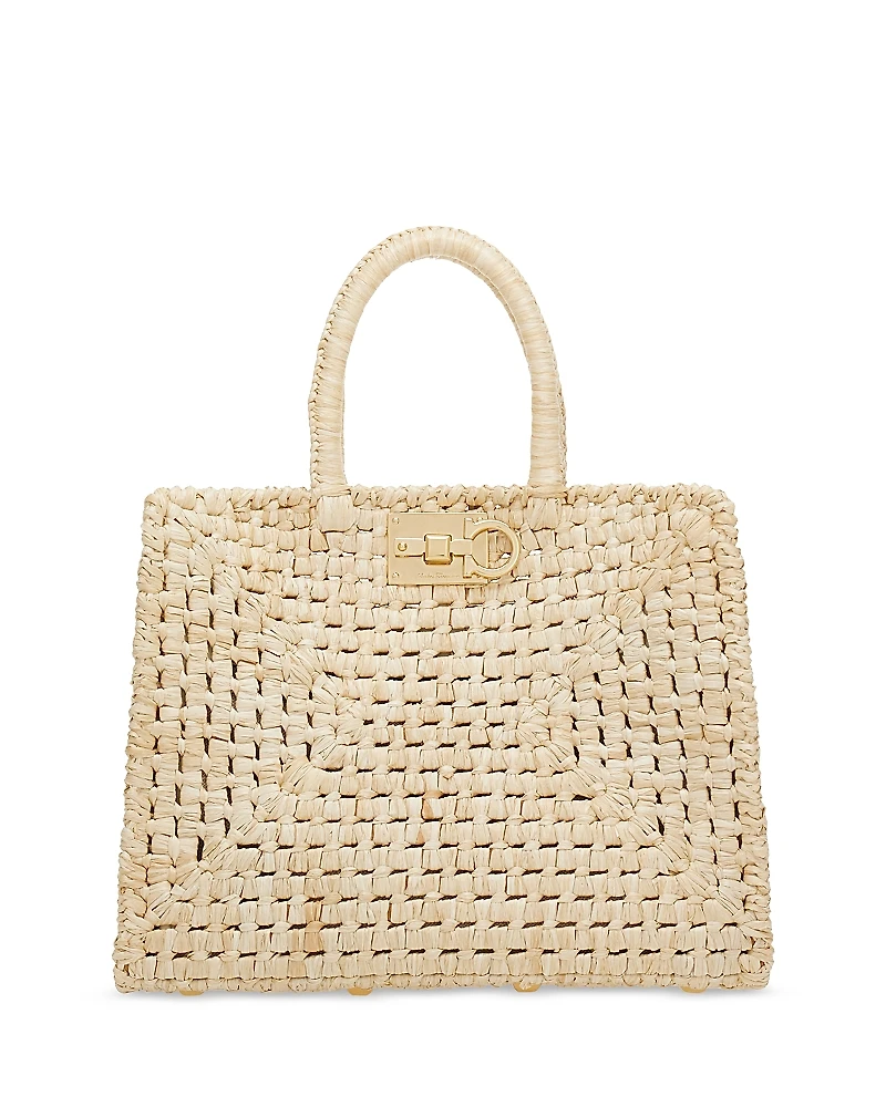 Ferragamo Studio Straw Basket