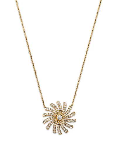 Bloomingdale's Fine Collection Diamond Starburst Pendant Necklace
