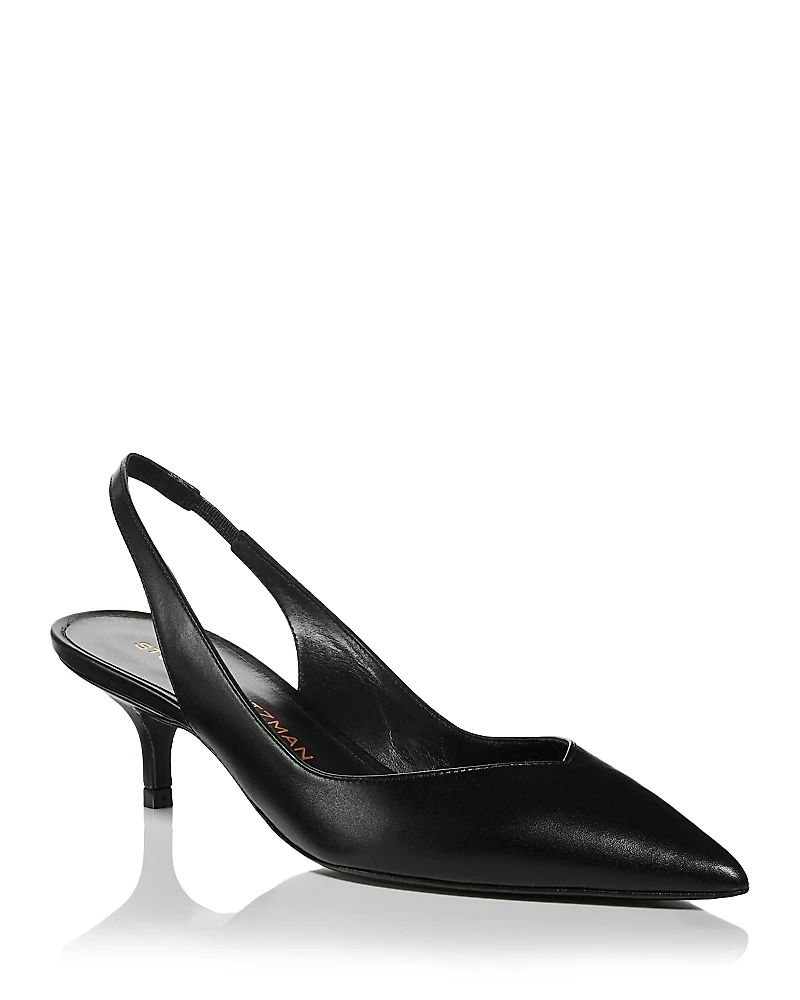 Stuart Weitzman Women's Eva 50 Slingback Pumps