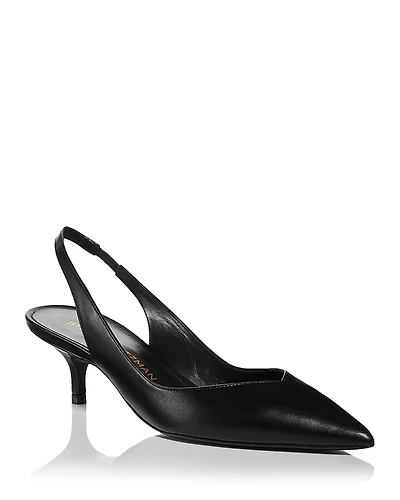 Stuart Weitzman Women's Eva 50 Slingback Pumps