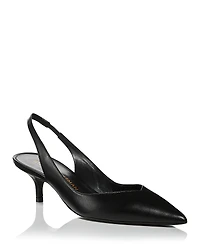 Stuart Weitzman Women's Eva 50 Slingback Pumps