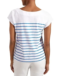 Alycia Striped Tee