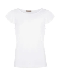 Nessie Flutter Sleeve Slub Top