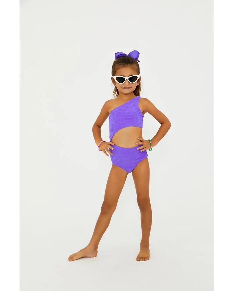 Girls' Little Stella Terry Two Piece Swimsuit - Kid, Big Kid