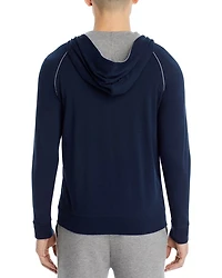 Mix & Match Cotton Blend Full Zip Hooded Jacket