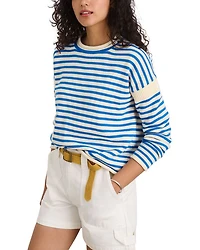 Mariner Striped Roll Neck Sweater