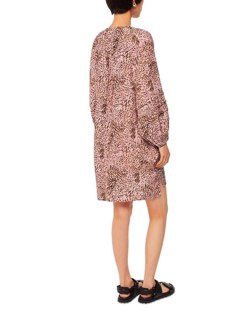 Animal Swirl Cocoon Dress