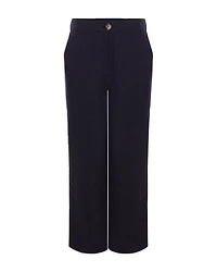 Lillie Linen Kick Flare Leg Pants