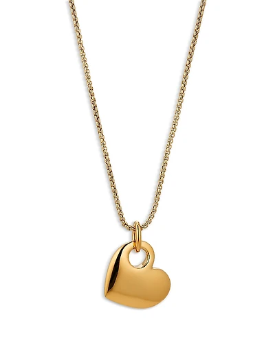 Nadri Sunlight Heart Pendant Necklace