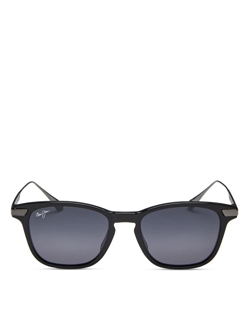 Manaolana Polarized Square Sunglasses, 51mm