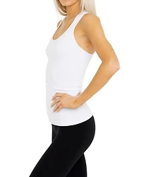 Bundle of Two Teen Ribbed Racer Back Juniors Tank Top - Big Kid