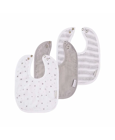 Ely's & Co. Unisex Muslin Terry Bib - Baby