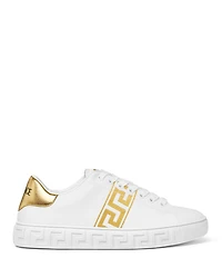 Women's Embroidered Lace Up Sneakers