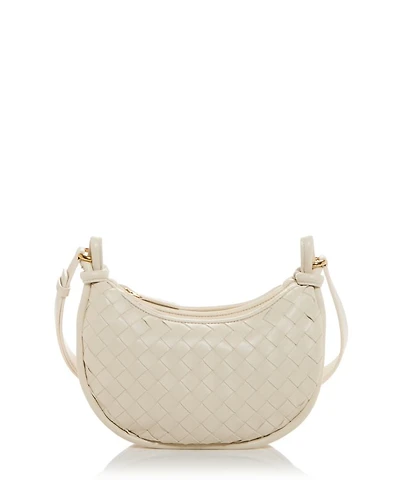 Intreccio Leather Shoulder Bag