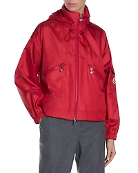 Hemar Concealed Hood Short Parka Jacket