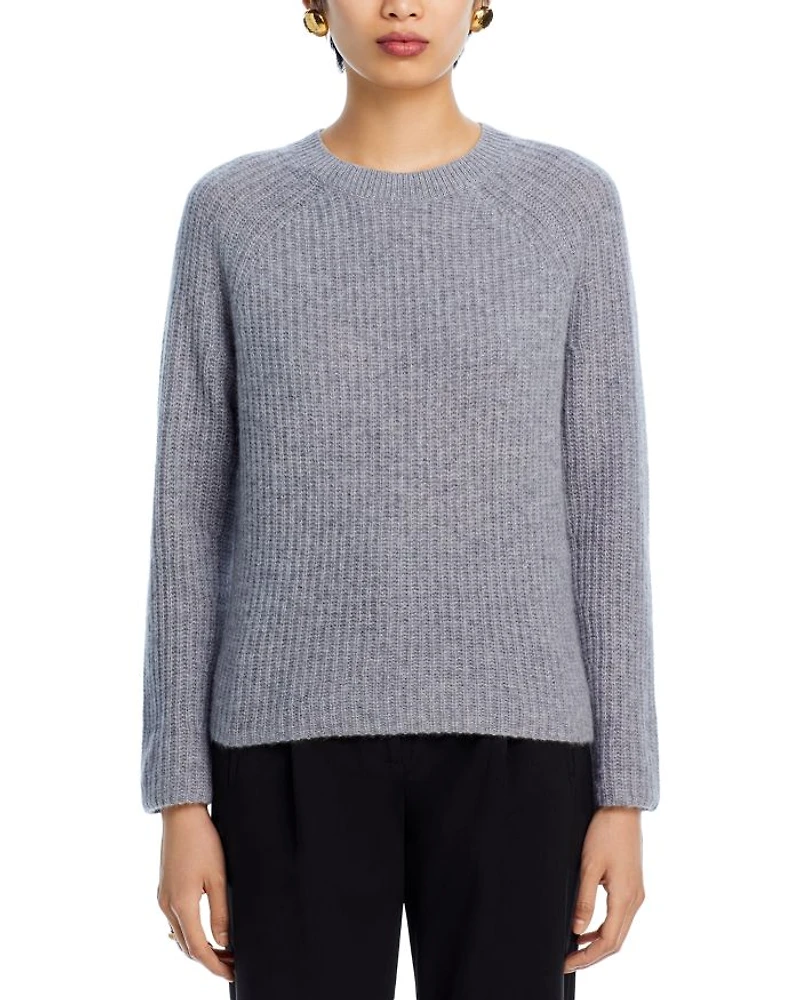Shaker Stitch Raglan Sweater - Exclusive