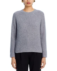 Shaker Stitch Raglan Sweater - Exclusive