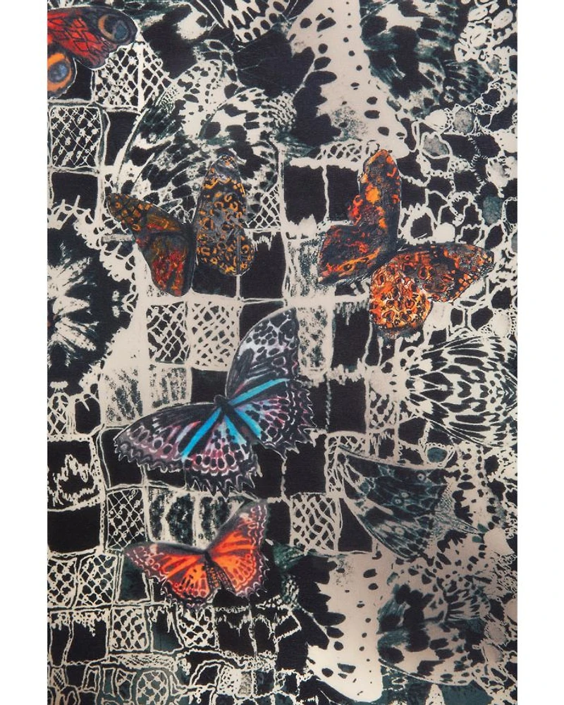 Blondie 70 Butterfly Silk Scarf