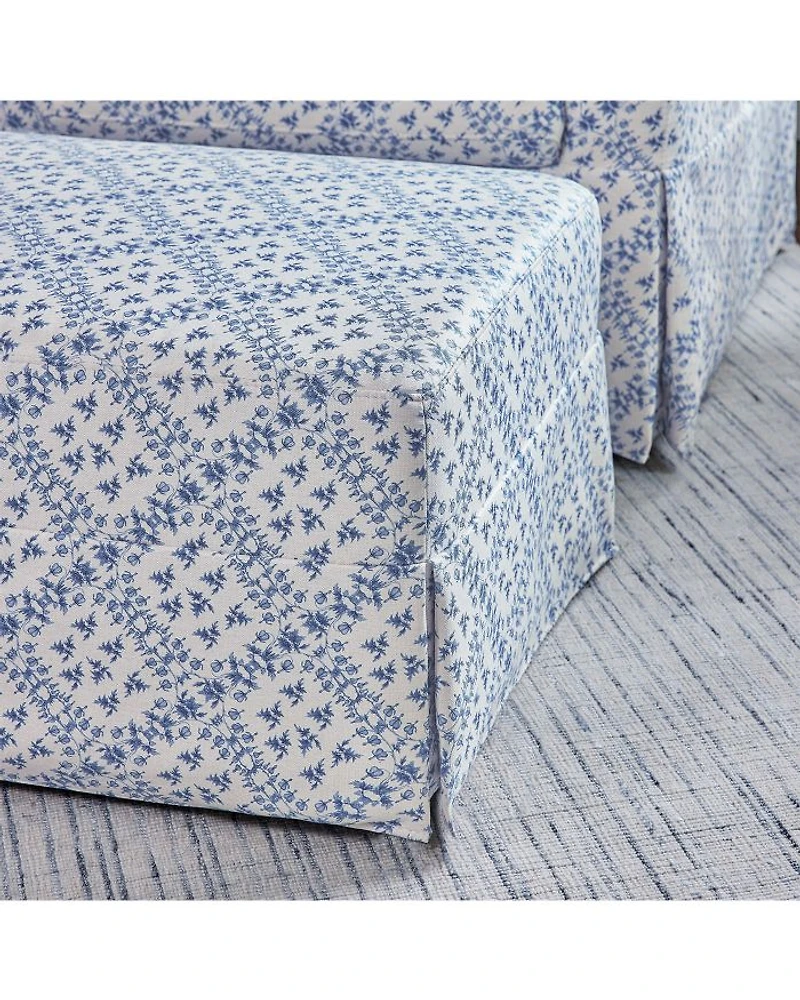 Crawford Water Repellent & Stain Resistant Gliding Ottoman