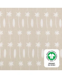 Quilted Changing Pad Cover GOTS Certified Organic Muslin Cotton