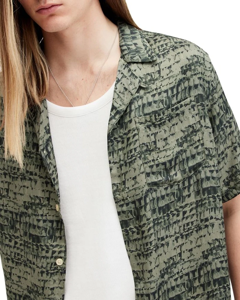 Liszt Button Front Camp Shirt