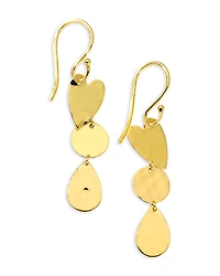 Ippolita 18K Yellow Gold Classico Crinkle Mixed Shape Drop Earrings