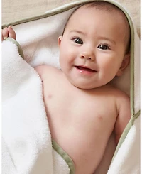 100% Organic Hooded Towel + Washcloth 2-Pack