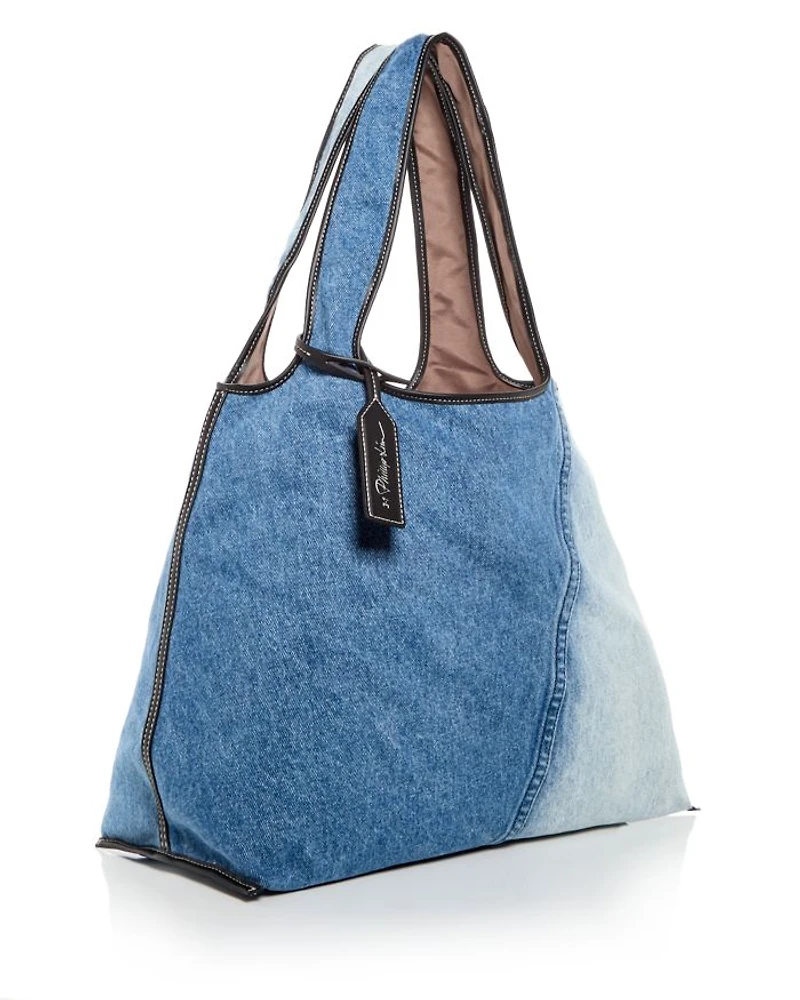 Women's Denim Market Tote
