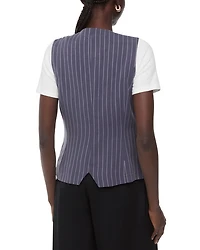 Lottie Pinstriped Vest