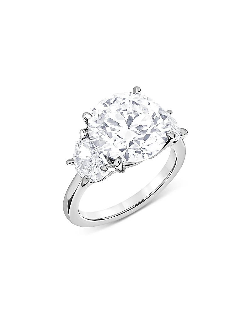 Bloomingdale's Fine Collection Certified Lab Grown Diamond Round & Fancy Cut Engagement Ring