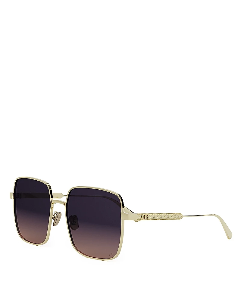 Dior DiorCannage S1U Square Sunglasses, 59mm