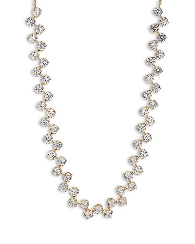 Nadri Halle Cubic Zirconia Adjustable Choker Necklace